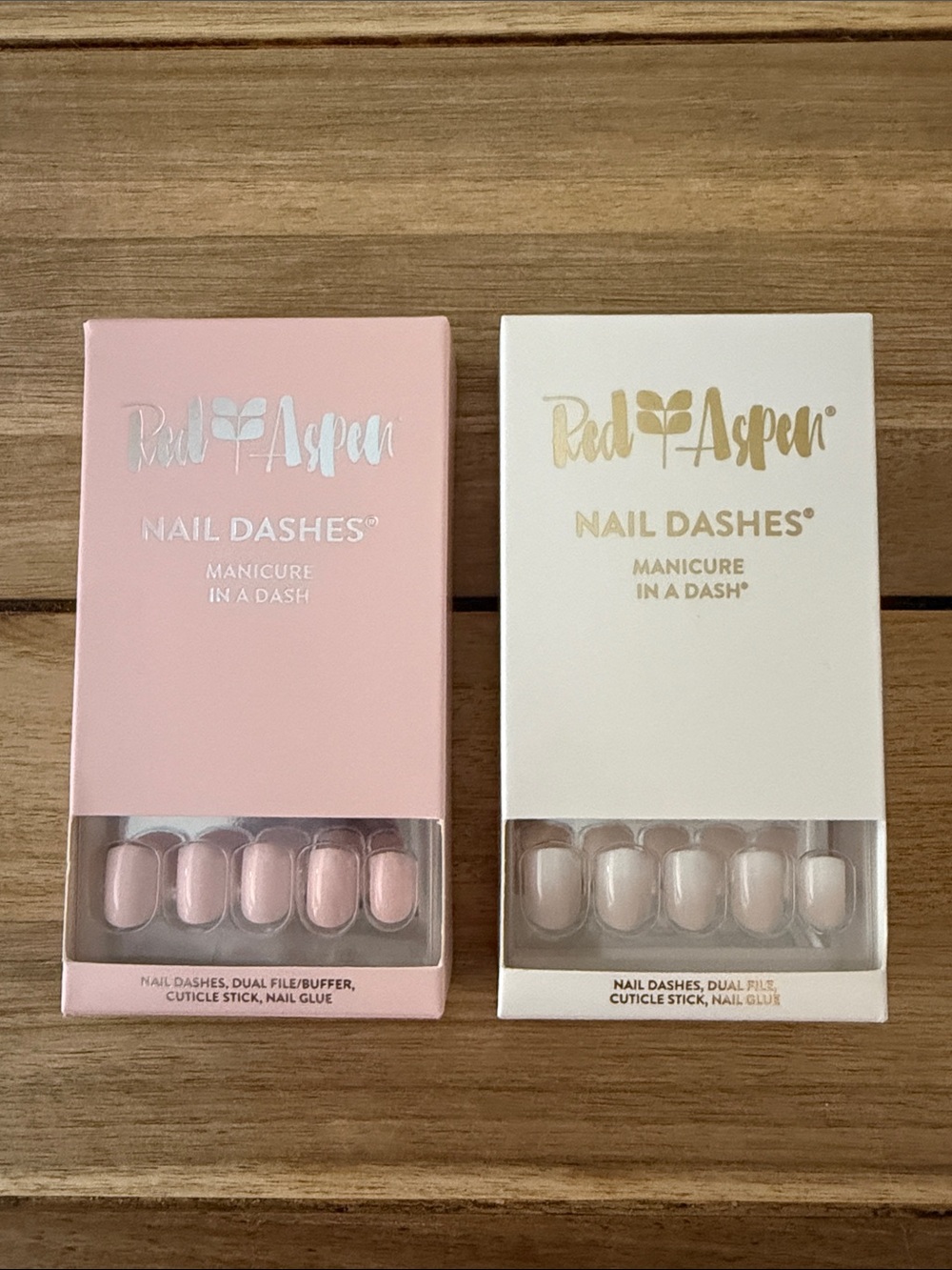 Red Aspen Press-On Nails - On Point Brynn & Drifting Dreams Danette